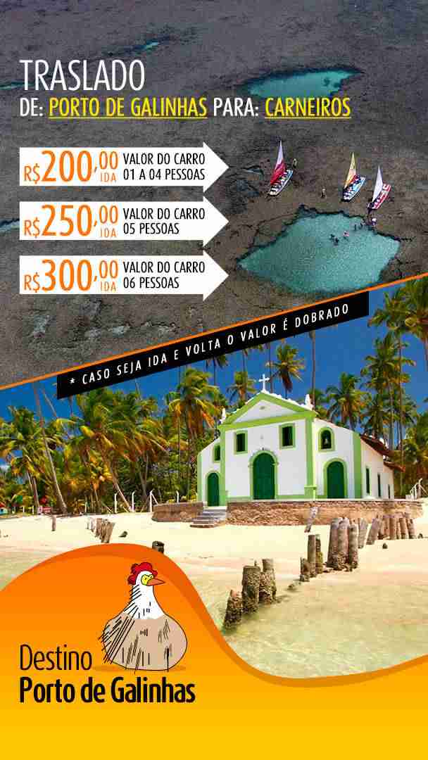 Transfer Porto de Galinhas Carneiros
