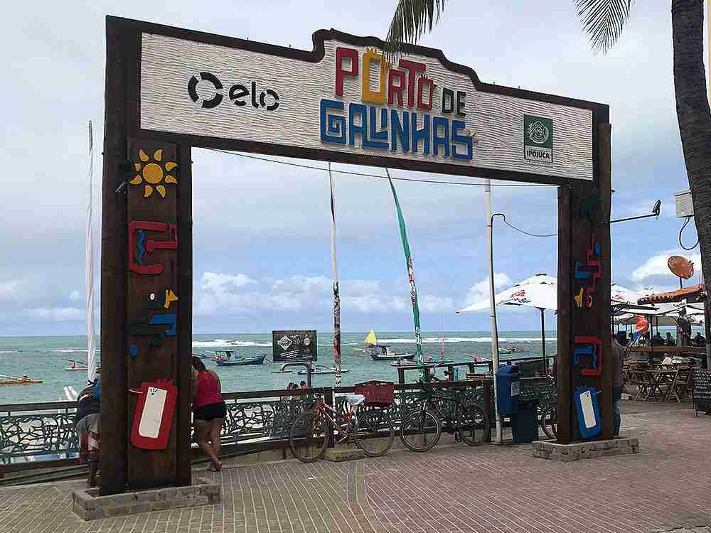 Letreiro Porto de Galinhas