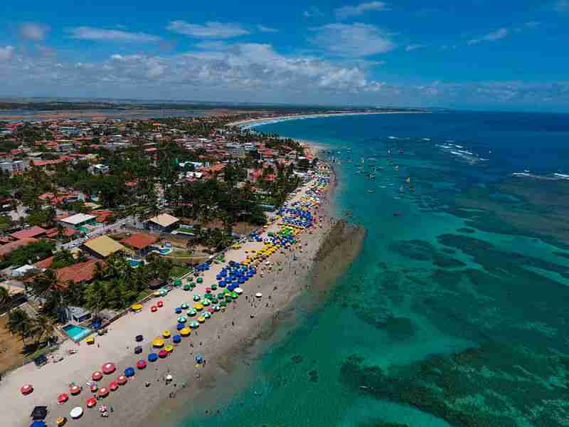 Foto Aérea Porto de Galinhas